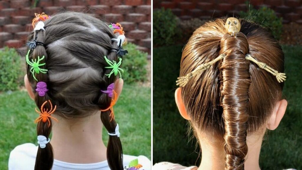 4 Easy Halloween Hair Ideas That Take Minutes