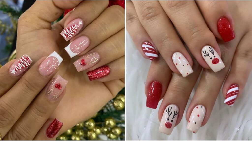 8 Cozy Christmas Nail Designs for December 25