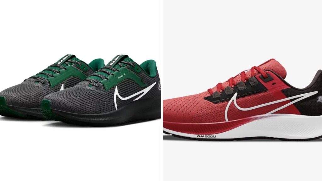 6 Red, Green & Gold NFL Shoes That Scream Christmas Spirit
